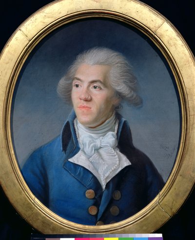 Porträt vermutlich von Antoine Barnave (1761-93) 1791 von Joseph Boze